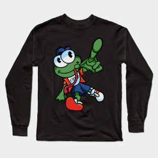 Flyboy Frog Long Sleeve T-Shirt